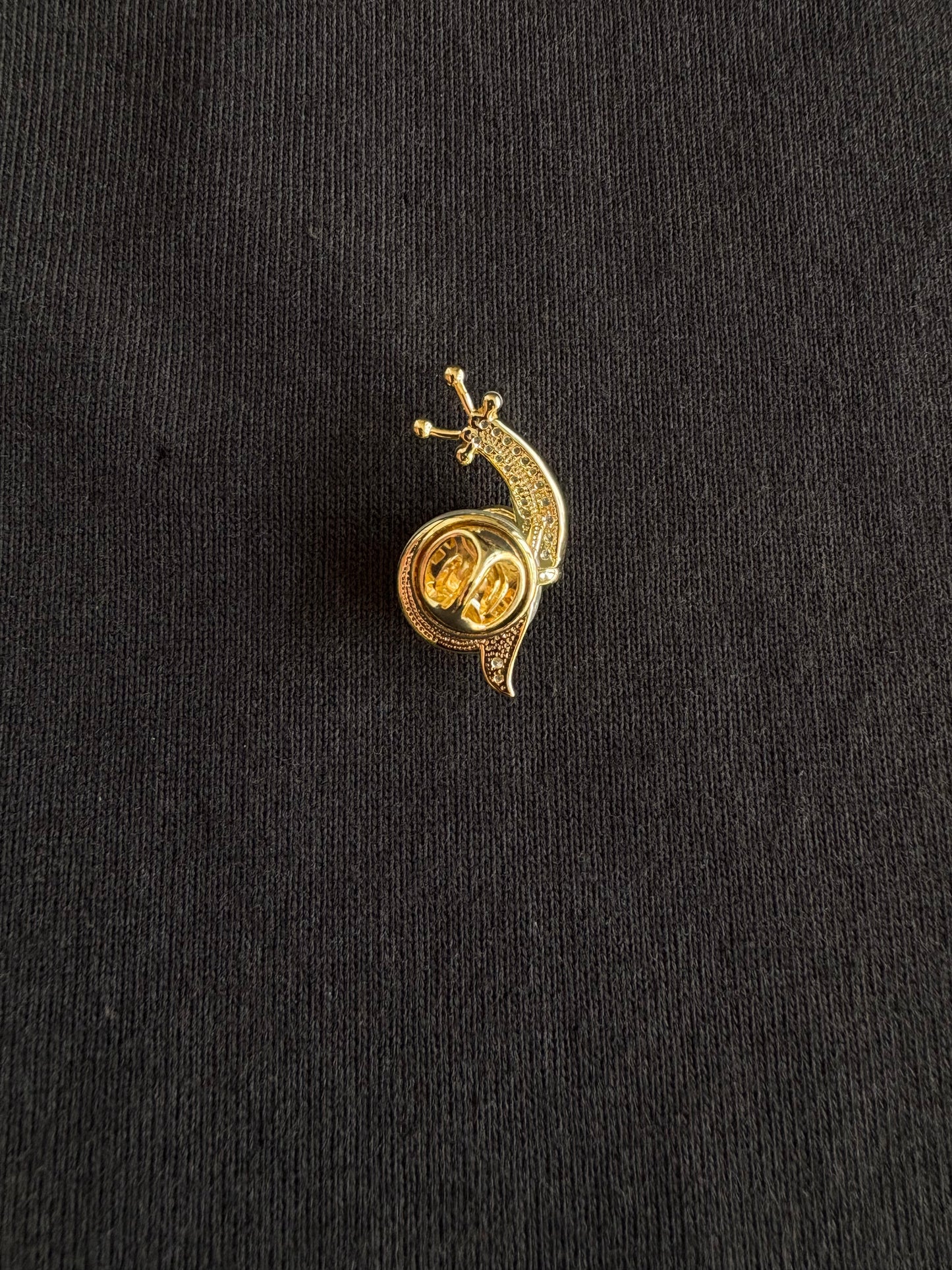 Snail brooch
