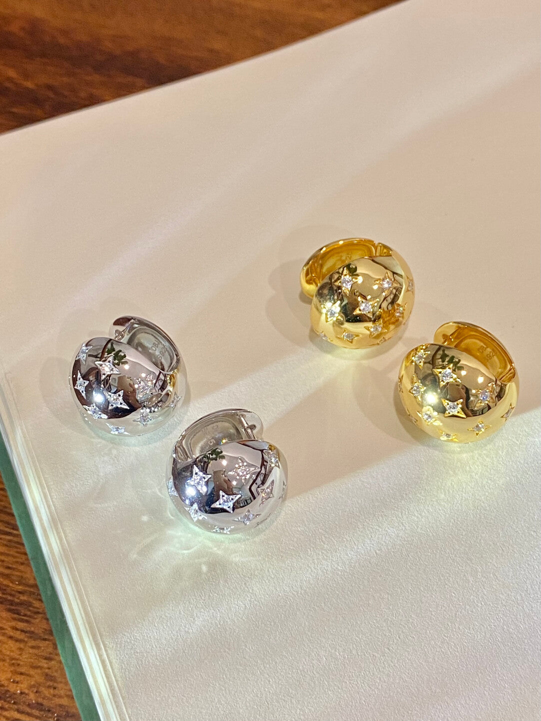 Gold/silver ball studs earrings,gift for her,anniversary gift,birthday gift,gift for girlfriend,gift for mom/grandma