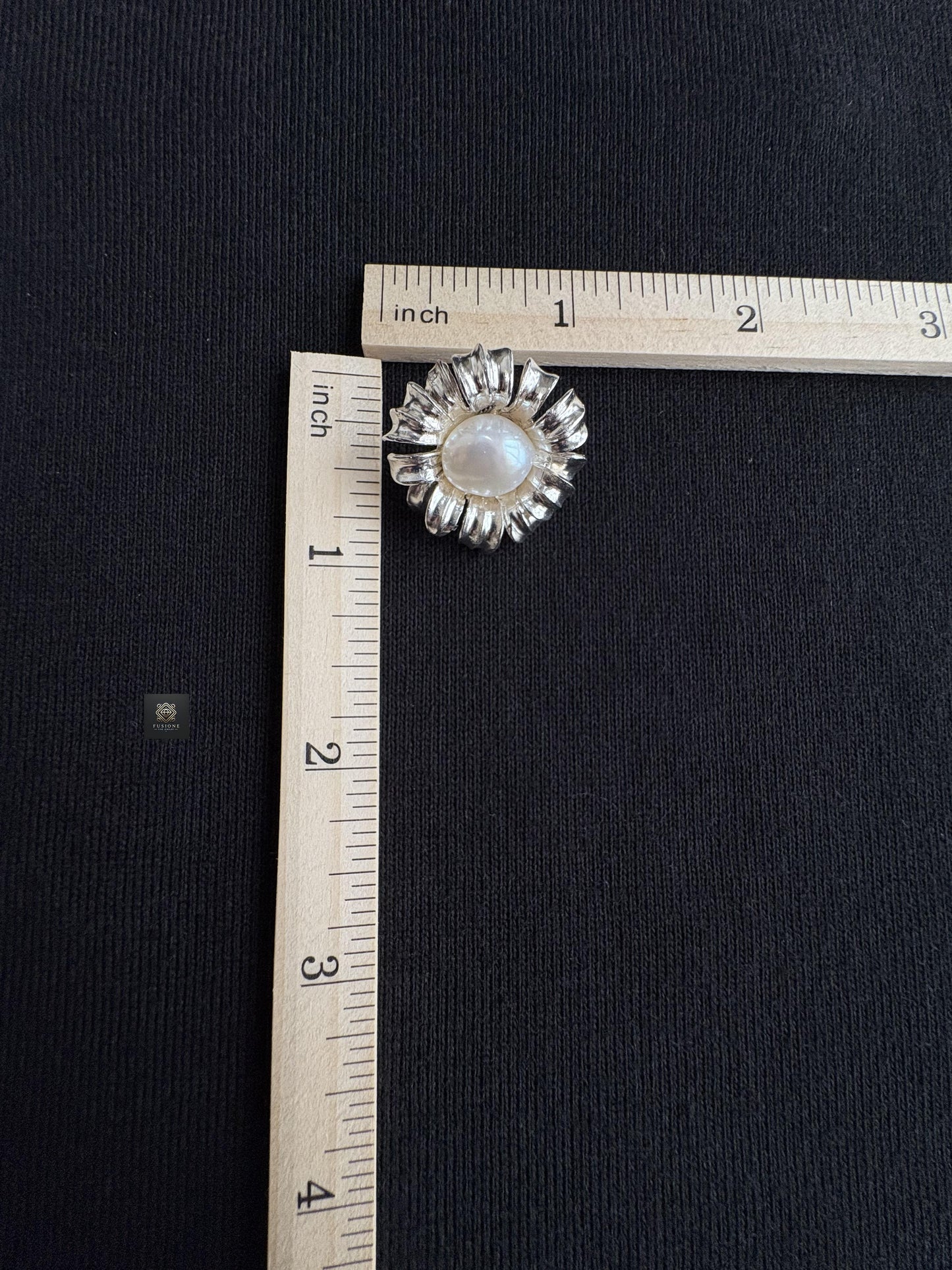 S925 Silver White Baroque Pearl Daisy Studs,Earrings,Brooch, Pendant