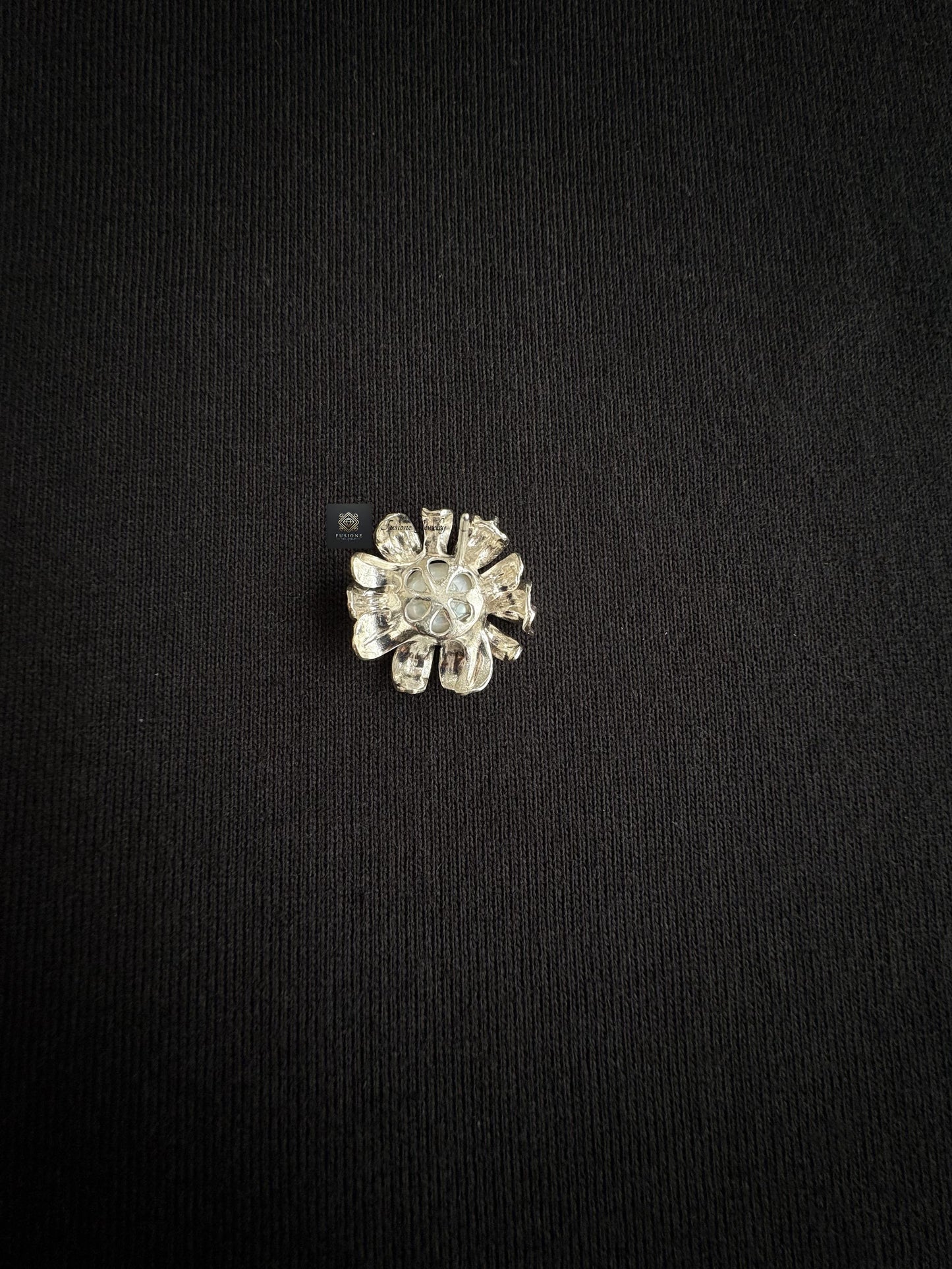 S925 Silver White Baroque Pearl Daisy Studs,Earrings,Brooch, Pendant